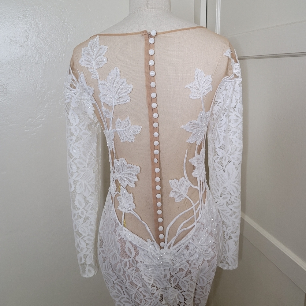 Tarik Ediz wedding dress NWT 93672 - Picture 8 of 14